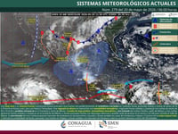 Pronostican lluvias muy fuertes, vientos intensos y posible formación de torbellinos en Coahuila