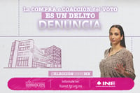 INE llama a votar libre y sin presiones en Coahuila
