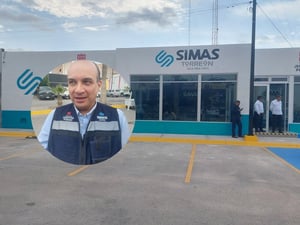 Cortes de servicio se realizan al segundo mes de vencimiento.   Mario Prieto gerente comercial Simas Torreón los ingresos, habló de los servicios