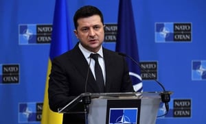 El presidente de Ucrania espera el respaldo de Estados Unidos  El plan del presidente Volodymyr Zelenskyy para poner fin a los casi tres años de guerra entre