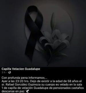 Fallece otro obrero de AHMSA  Otro obrero de AHMSA falleció en espera de su ingreso y definición de su situación laboral.Rafael Gozález Espinoza, de la planta