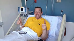 Josh Herting estaba en un viaje de negocios en Vermont cuando recibió una llamada que cambiaría su vida: su médico le informó que tenía cáncer de colon.