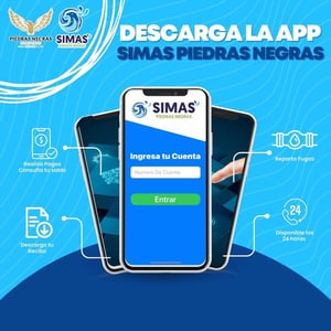 Más de 7,000 usuarios han descargado la aplicación de SIMAS, con la que se pueden realizar distintos.   La comunidad de Piedras Negras ha mostrado