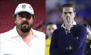 El dueño del Guadalajara reapareció días más tarde a la salida del entrenador argentino Gago, quien dejó a Chivas para dirigir a Boca Juniors en su país  Desde