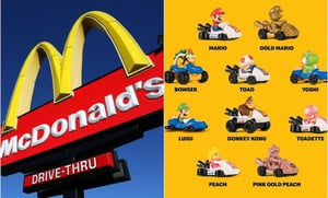 Por medio de Instagram, la franquicia de restaurantes de comida rápida compartió imágenes de los carros coleccionables  La compañía McDonald’s ha causado furor