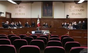 Señalaron que la sesión de hoy en la Suprema Corta constará la independencia del Poder Judicial.   Ante el debate de la Suprema Corte de Justicia de la Nación