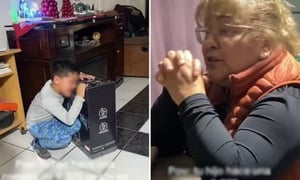 Los padres del niño decidieron devolver el producto que compró en Amazon.  El caso de un niño se hizo viral en redes sociales después de que realizó una compra