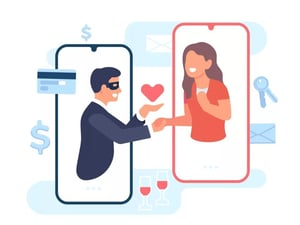 Facebook Parejas ayuda a personas a conectarse e iniciar una relación, pero los usuarios están expuestos a fraudes amorosos.  Los jóvenes son el sector