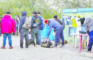 Hay 205 personas en el espacio preparado para alojar temporalmente a 160; intentan llegar a Estados Unidos antes de que Donald Trump asuma la presidencia.