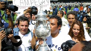    Pumas celebra su bi campeonato    Los Pumas cumplen este miércoles 20 años de que lograron ser el primer equipo bicampeón en la historia de los torneos