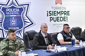 Señaló que en las mesas de seguridad los acompañan magistrados y magistradas.   El alcalde de Torreón ante el incremento de los homicidios dolosos dijo