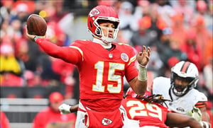 Mahomes se lesionó el tobillo derecho en el último periodo del juego de la semana 15 de la temporada del fin de semana pasado en el que vencieron a Cleveland