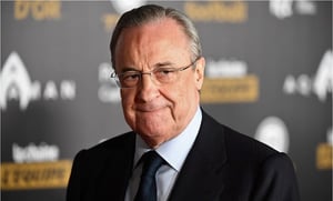 El presidente del Real Madrid aplaudió el 2024 en el que el conjunto de futbol conquistó seis títulos  Florentino Pérez, presidente del Real Madrid, ensalzó