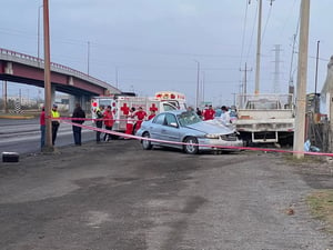 El hecho generó la movilización de cuerpos de rescate y seguridad.  La tragedia marcó la mañana de este sábado en la carretera federal 57, a la altura