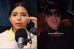 ¡Explosiva reacción de Dani Flow! Rechaza a Ángela Aguilar y avivó su guerra con Christian Nodal  Dani Flow vuelve a dar de qué hablar y no precisamente