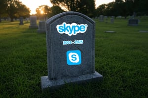 El cierre definitivo de Skype tras 22 años de servicio  Después de más de dos décadas conectando a personas, una de las aplicaciones