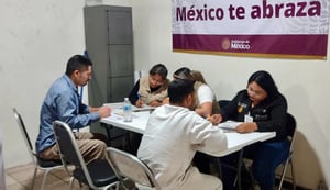 Saltillo, Coahuila, 9 de marzo de 2025.- Bajo la estrategia “México te abraza”, el gobierno federal, ha brindado asistencia en Nueva Rosita a 25 personas