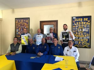 La mesa directiva del Club de Leones de Sabinas A.C. presentó una serie de actividades con motivo de su 80 aniversario.  El presidente del organismo, profesor