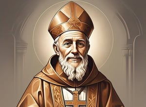San Gildardo de Ruan: el obispo sabio que guió a los francos en tiempos turbulentos.  En los albores del cristianismo en la Galia, cuando el Imperio Romano