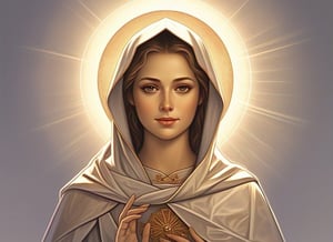 Santa Aurora: mártir de la fe y testimonio de luz en tiempos oscuros.  En el vasto santoral cristiano, hay figuras que, aunque menos conocidas, irradian