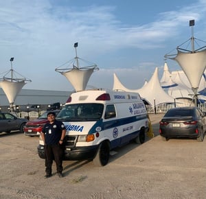 'Ante todo, Dios por delante antes de una emergencia'  En el mundo de la enfermería y la atención prehospitalaria, no todos están preparados para enfrentarse