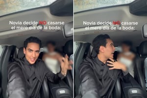 El organizador de bodas Un Tal Fredo compartió el caso inédito de una novia mexicana que, en medio de un aparente ataque de ansiedad, decidió cancelar