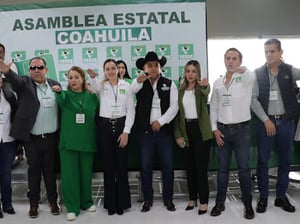El Partido Verde Ecologista de México (PVEM) llevó a cabo una asamblea plenaria en Coahuila con el objetivo de designar al nuevo Comité Ejecutivo Estatal.