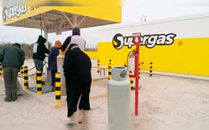 La venta de gas licuado de petróleo (GLP) en Piedras Negras se ha disparado durante los últimos días, debido a la llegada de bajas temperaturas. Los habitantes