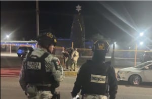 Elementos de la Guardia Nacional y policías estatal y municipal realizaron un cateo en dos centros de rehabilitación de Nueva Rosita para supervisión