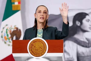 La mandataria asegura que el acuerdo de 1944 es 'muy favorable' para México y que la vía son actas adicionales y diálogo permanente, no una renegociación