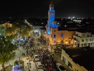 Piedras Negras, Coahuila.– El Santuario de Nuestra Señora de Guadalupe se prepara para recibir a miles de fieles durante las celebraciones