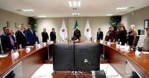 En cumplimiento con lo establecido por el Código Municipal de Coahuila, el alcalde Jacobo Rodríguez presentó ante los integrantes del Cabildo su Primer Informe