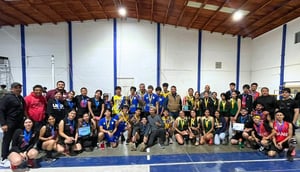 Se llevaron a cabo las semifinales y finales de la Liga Estudiantil de Voleibol en las instalaciones del Instituto Don Bosco en Piedras Negras,