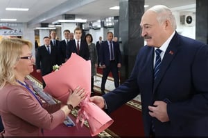 El presidente Alexander Lukashenko sostuvo una segunda reunión con el embajador venezolano Jesús Rafael Salazar Velásquez, en medio de la presión