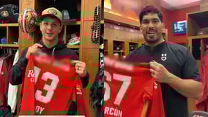    Un gesto inédito une a la NFL y la Liga MX. Estrellas de los San Francisco 49ers alientan al Toluca en un video viral antes de la gran final.  En un hecho