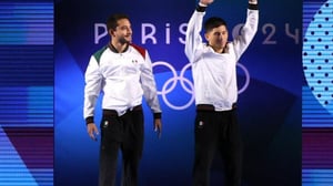    La dupla de clavados sincronizados se impuso en el CNAR y ahora buscarán nuevos objetivos en el circuito mundial durante 2026.  Kevin Berlín y Randal