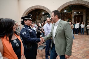 El alcalde Javier Díaz invita a usar plataformas de seguridad ciudadana. El alcalde de Saltillo, Javier Díaz González, resaltó que durante este