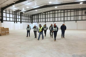 El Alfonso Mallen Gymnasium registra avances significativos en su proceso de construcción, de acuerdo con un recorrido realizado recientemente por el inmueble.