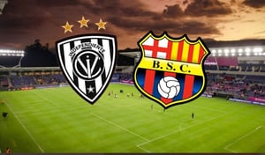 Barcelona SC llegó a la última jornada con la ventaja de depender únicamente de sí mismo para clasificar de forma directa a la fase de grupos de la Copa