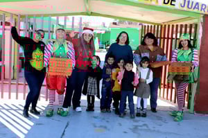 La Fundación Bravitos de Corazón llevó regalos y momentos de alegría a niñas y niños de preescolar durante una jornada navideña.  En un ambiente de alegría
