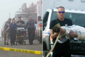 Una aeronave de la Marina mexicana sufrió un accidente en Galveston, Texas, durante una misión humanitaria; hasta ahora, cuatro personas sobrevivieron