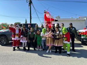 Con recorridos comunitarios y actividades de convivencia, elementos de seguridad reforzaron el vínculo con las familias de distintos sectores del municipio,