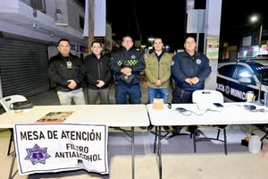 El Gobierno Municipal de Monclova refuerza operativos antialcohol en temporada decembrina para prevenir accidentes y proteger a las familias.  El Gobierno