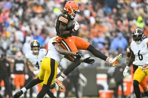    Los Steelers fallan en su intento de sellar su pase a playoffs. Su destino ahora depende de un duelo definitivo contra los Ravens en la semana 18.   Los