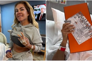 Rocío Sánchez Azuara informó que se recupera favorablemente tras someterse a una cirugía programada para retirar la matriz, procedimiento que duró
