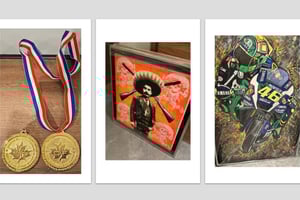 El FBI reveló imágenes de pinturas y medallas aseguradas en cateos en México vinculados al exatleta olímpico y fugitivo Ryan Wedding, presunto colaborador