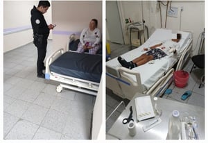 El menor fue llevado a un hospital de Monclova.  Un menor de 10 años resultó con una lesión permanente tras un accidente con pirotecnia, ocurrido