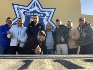El alcalde Óscar Ríos Ramírez acompañó a elementos del Mando Único de Seguridad Pública Municipal durante una plática de capacitación enfocada en inteligencia