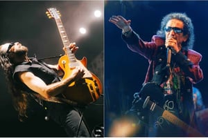 Jay de la Cueva sorprendió al público cuando, siendo niño, subió al escenario para tocar la batería tras la ausencia de El Tri en una tocada histórica.