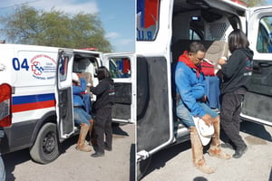 Tras el percance, paramédicos del Grupo de Rescate y Urgencias Médicas (GRUM) acudieron para valorar al jinete.   Durante el desarrollo de la cabalgata
